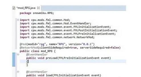 怎么用编码做mc我的世界模组