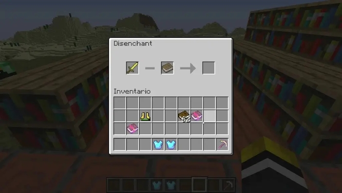 mc我的世界如何把装备的附魔弄到书上