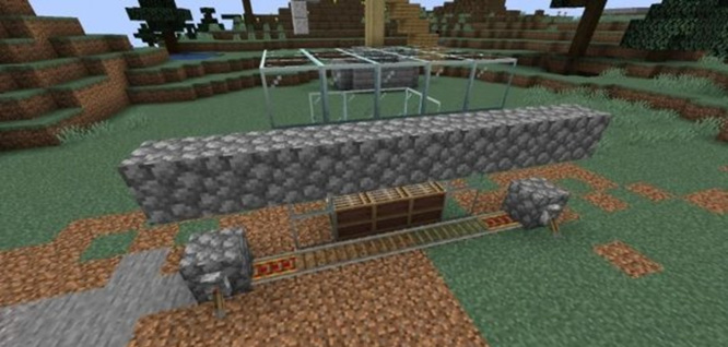 mc我的世界在mc中如何制作刷铁机_我的世界教程制作刷铁机方法详解