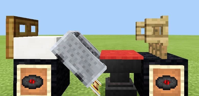 mc我的世界摩托车怎么制作_我的世界摩托车制作指南