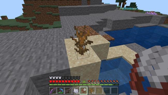 mc我的世界枯萎的灌木怎么拿_如何获取我的世界中死亡的灌木