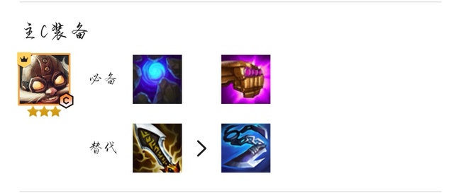 云顶之弈约德尔人库奇给什么装备