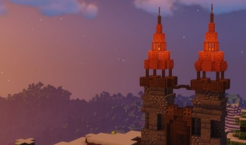 mc我的世界红石城堡大门怎么制作_制作我的世界红石城堡大门详细教程