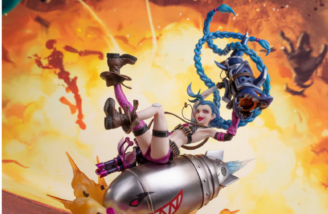 lol英雄联盟手游金克丝和王者荣耀谁像