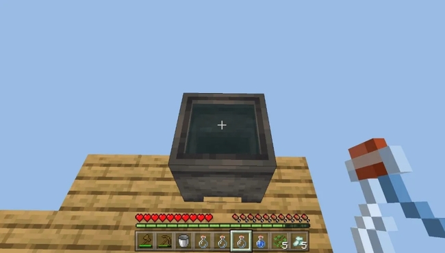 mc我的世界单方块空岛生存怎么操作_单方块空岛生存操作详解