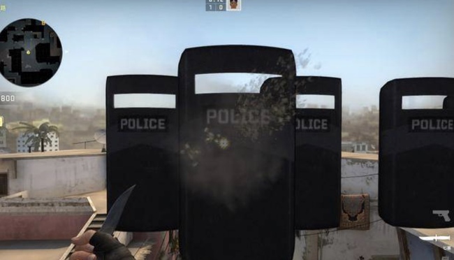 csgo防爆盾怎么用