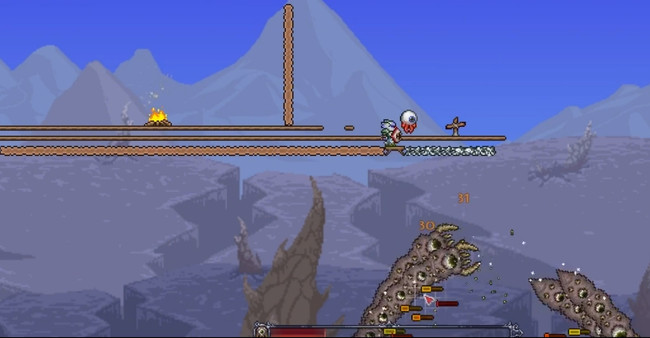 (泰拉瑞亚)世界吞噬者怎么无伤过_如何在泰拉瑞亚中无伤击败世界吞噬者