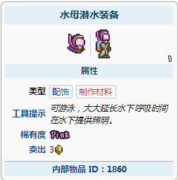 (泰拉瑞亚)潜水装备可以合成什么_泰拉瑞亚中潜水装备的合成方案