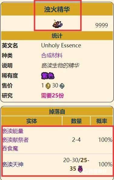 (泰拉瑞亚)灾厄精华获得途径是什么