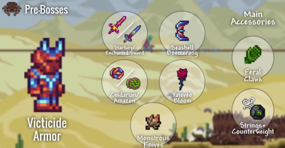 (泰拉瑞亚)灾厄战士装备更换顺序是什么