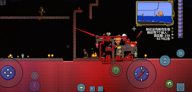 (泰拉瑞亚)骗伤装置怎么制作