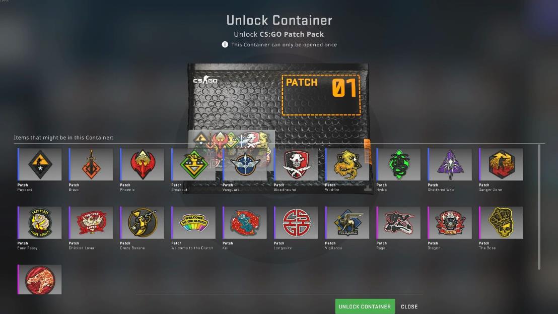 csgo反恐精英探员布章能贴几个