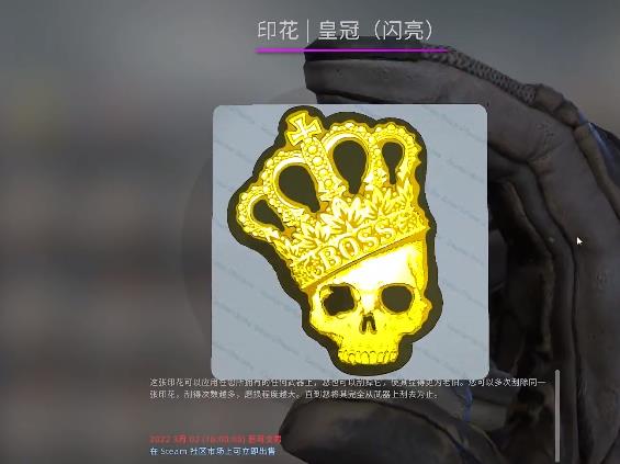 csgo反恐精英骷髅贴纸有哪些