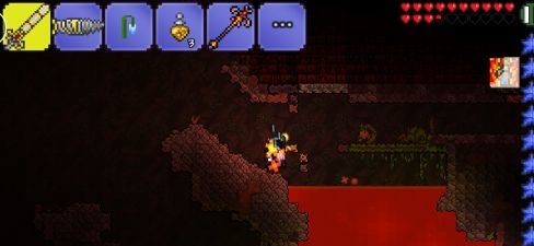 (泰拉瑞亚)生命果在地图上长什么样_泰拉瑞亚中生命果在地图上的外观