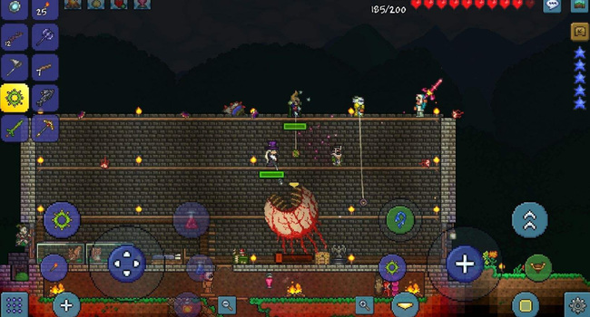 (泰拉瑞亚)手游苹果和安卓能联机吗