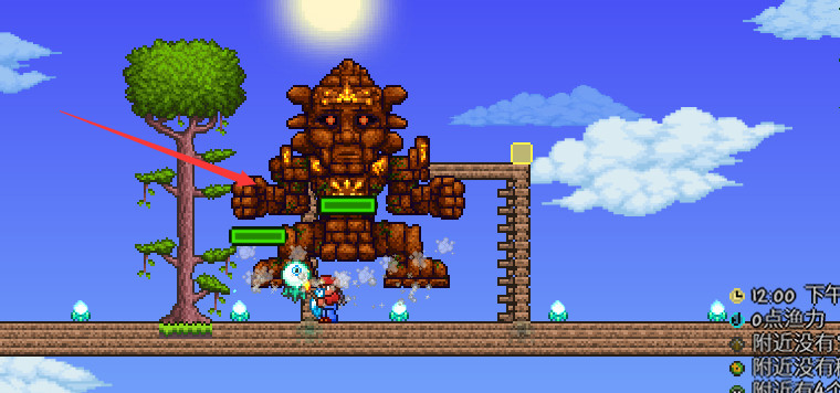 (泰拉瑞亚)石巨人穿墙怎么打_泰拉瑞亚石巨人穿墙攻略