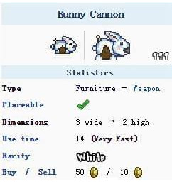 (泰拉瑞亚)兔兔炮怎么制作_泰拉瑞亚兔兔炮制作方法