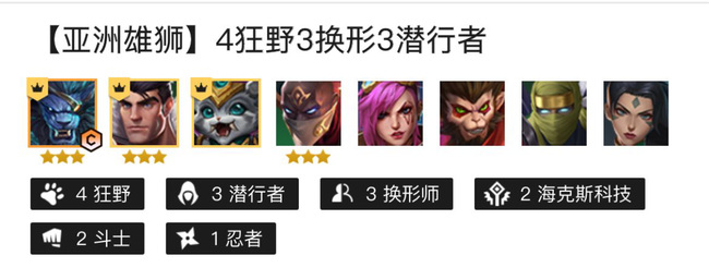 金铲铲之战手游刺客阵容有哪些