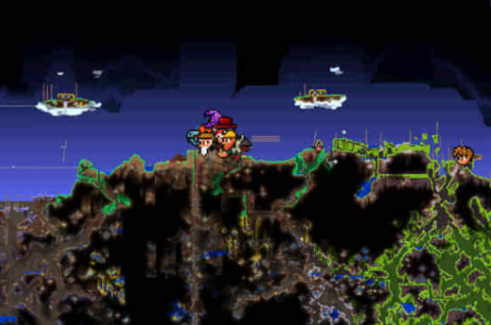 (泰拉瑞亚)天空在多少米的位置