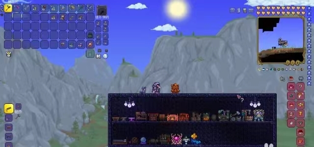 (泰拉瑞亚)怎么测量格子