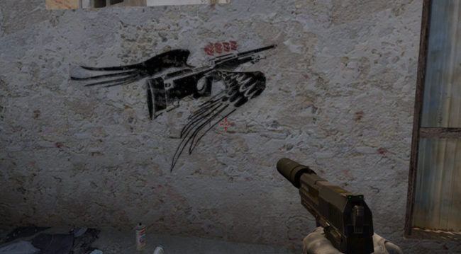 csgo反恐精英涂鸦是买了一个可以永久喷吗