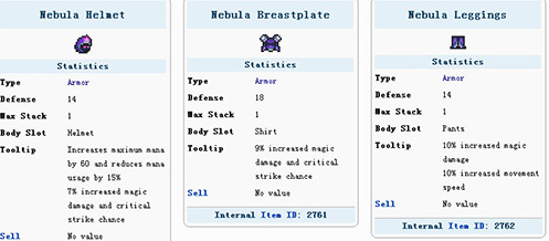 (泰拉瑞亚)强势套装有哪些_泰拉瑞亚最强套装有哪些