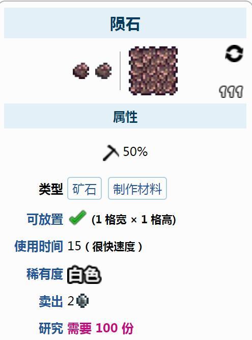 (泰拉瑞亚)陨石有什么用_泰拉瑞亚陨石的功效