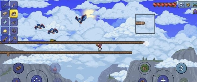 (泰拉瑞亚)鸟妖在空岛吗