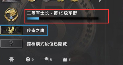 csgo反恐精英为什么没有等级