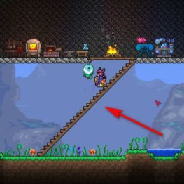 (泰拉瑞亚)楼梯怎么建_泰拉瑞亚如何建造楼梯