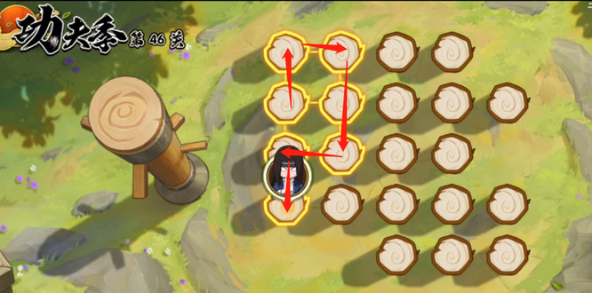火影忍者手游功夫季46关怎么过
