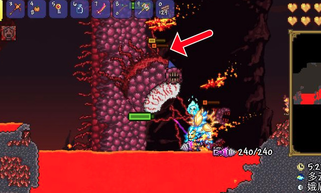 (泰拉瑞亚)快走时钟在哪刷