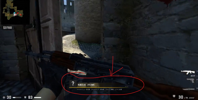 csgo反恐精英控制人机是哪个键