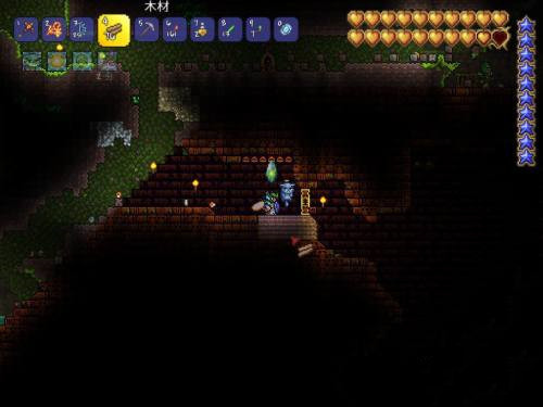 (泰拉瑞亚)手机版怎么卡进神庙