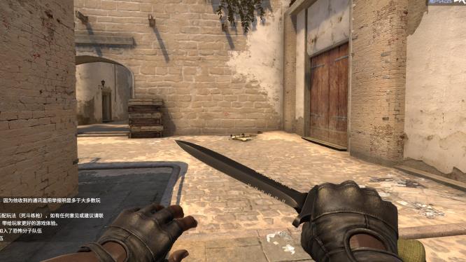 csgo反恐精英切刀一出来就是检视状态吗