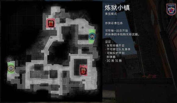 csgo反恐精英的炼狱小镇算警图还是匪图