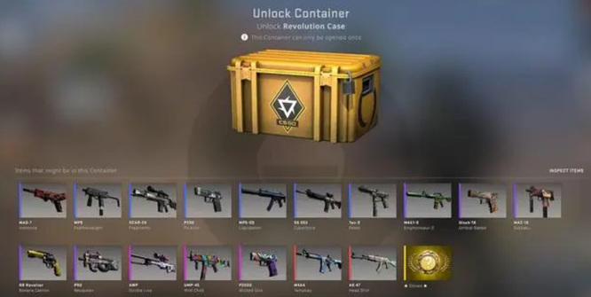 csgo反恐精英变革武器箱有什么