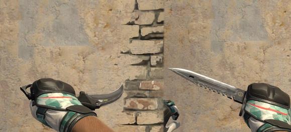 csgo新手可以用爪子刀嘛