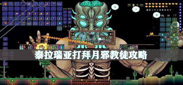 (泰拉瑞亚)拜月教徒怎么打