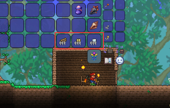 (泰拉瑞亚)地板怎么做