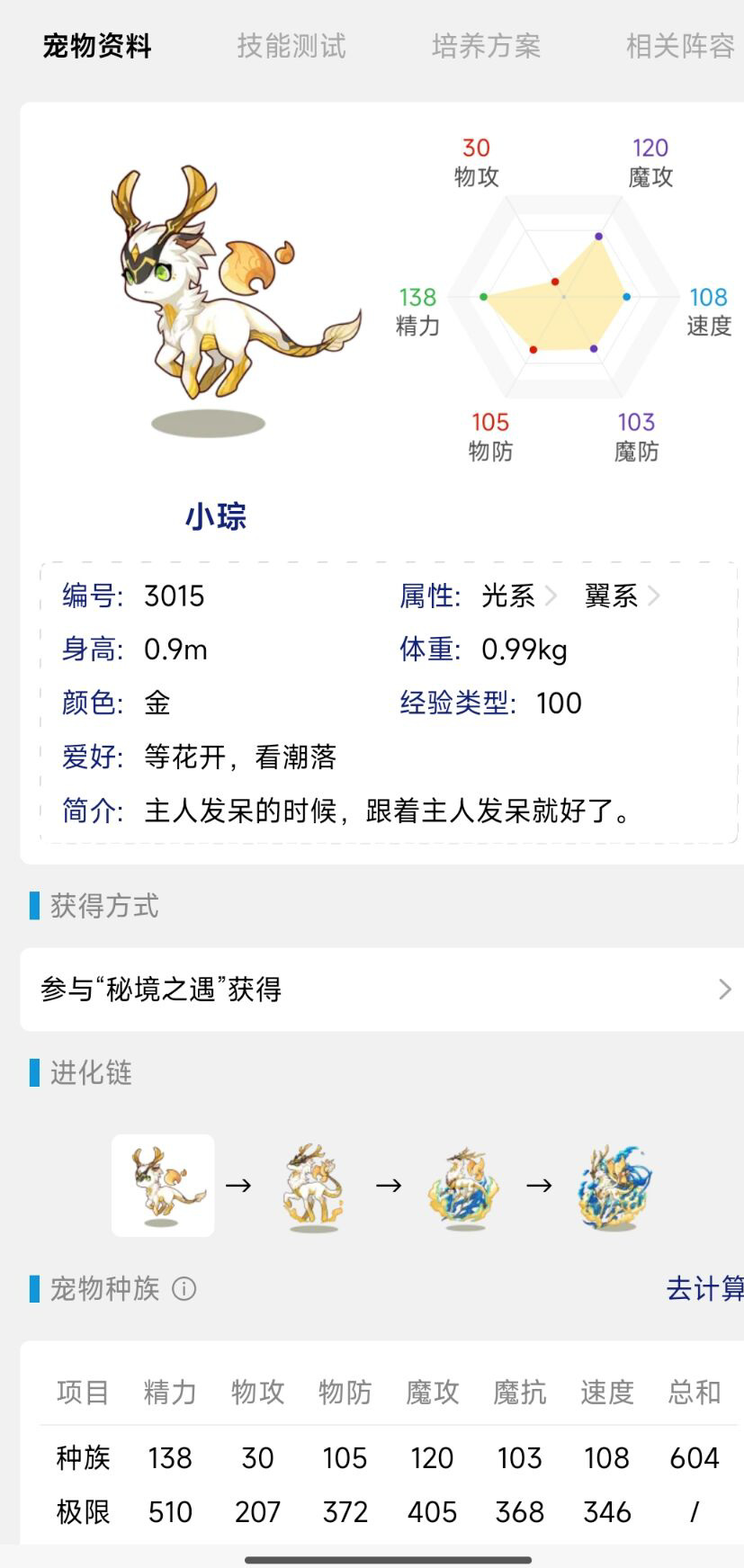 洛克王国手游小琮什么性格好