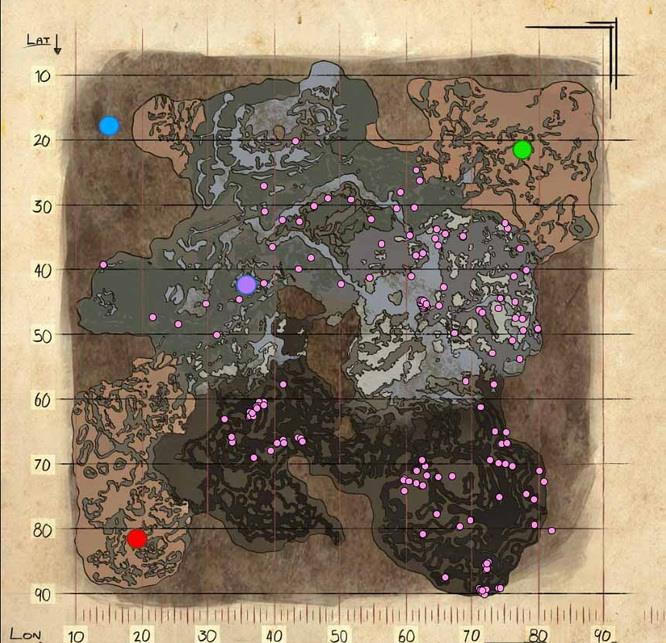 方舟生存进化维京火山冷凝的瓦斯球在哪