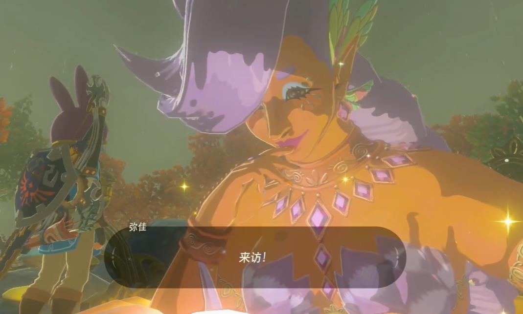 塞尔达传说大精灵之泉位置在哪_荒野之息寻找大精灵之泉的位置