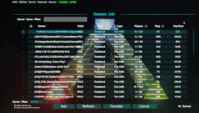 方舟生存进化好友创建的非专用服务器为什么进不去