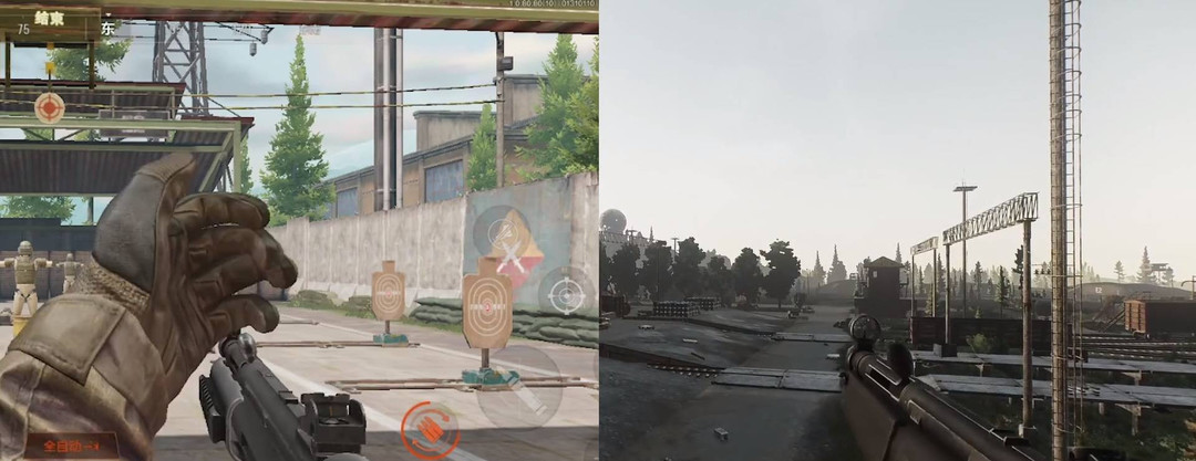 暗区突围手游和逃离塔克夫有什么区别