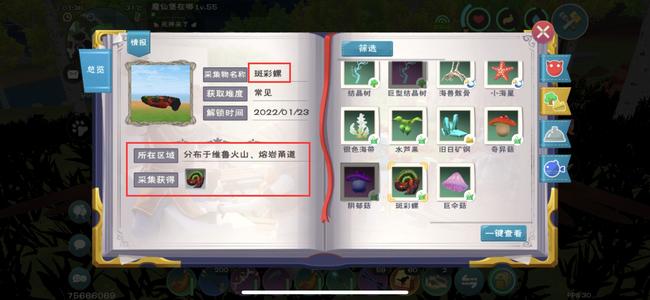 创造与魔法手游斑彩螺怎么获得