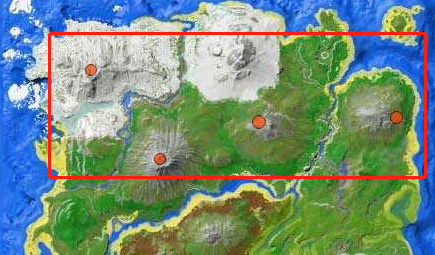 方舟生存进化黑曜石在哪个位置