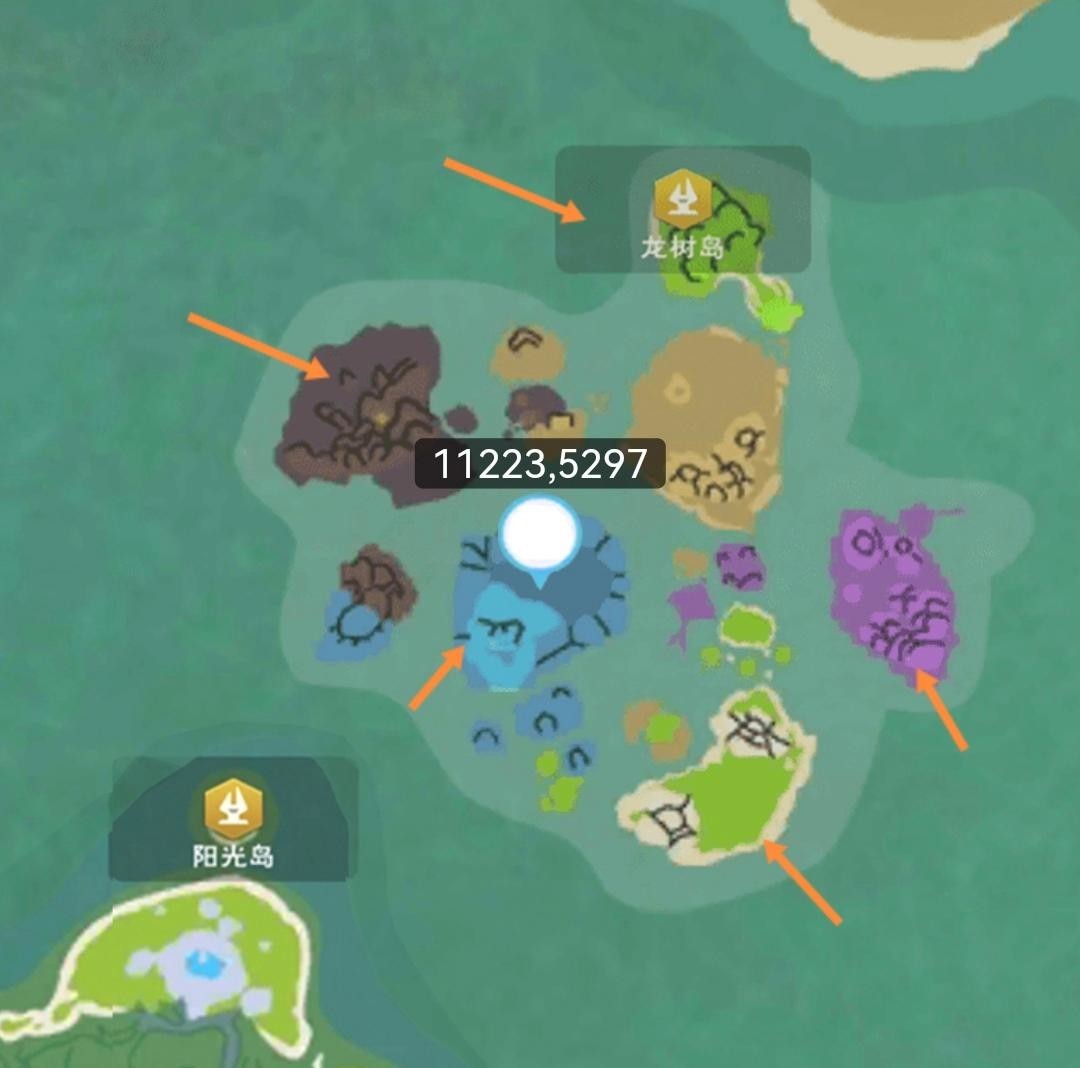 创造与魔法手游夕阳花位置在哪