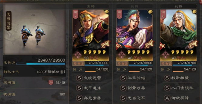 三国志战略版SP周瑜陆逊陆抗强度如何