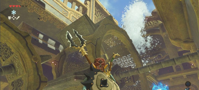 塞尔达传说水之神兽瓦露塔内部怎么打_塞尔达传说荒野之息瓦露塔内部攻略